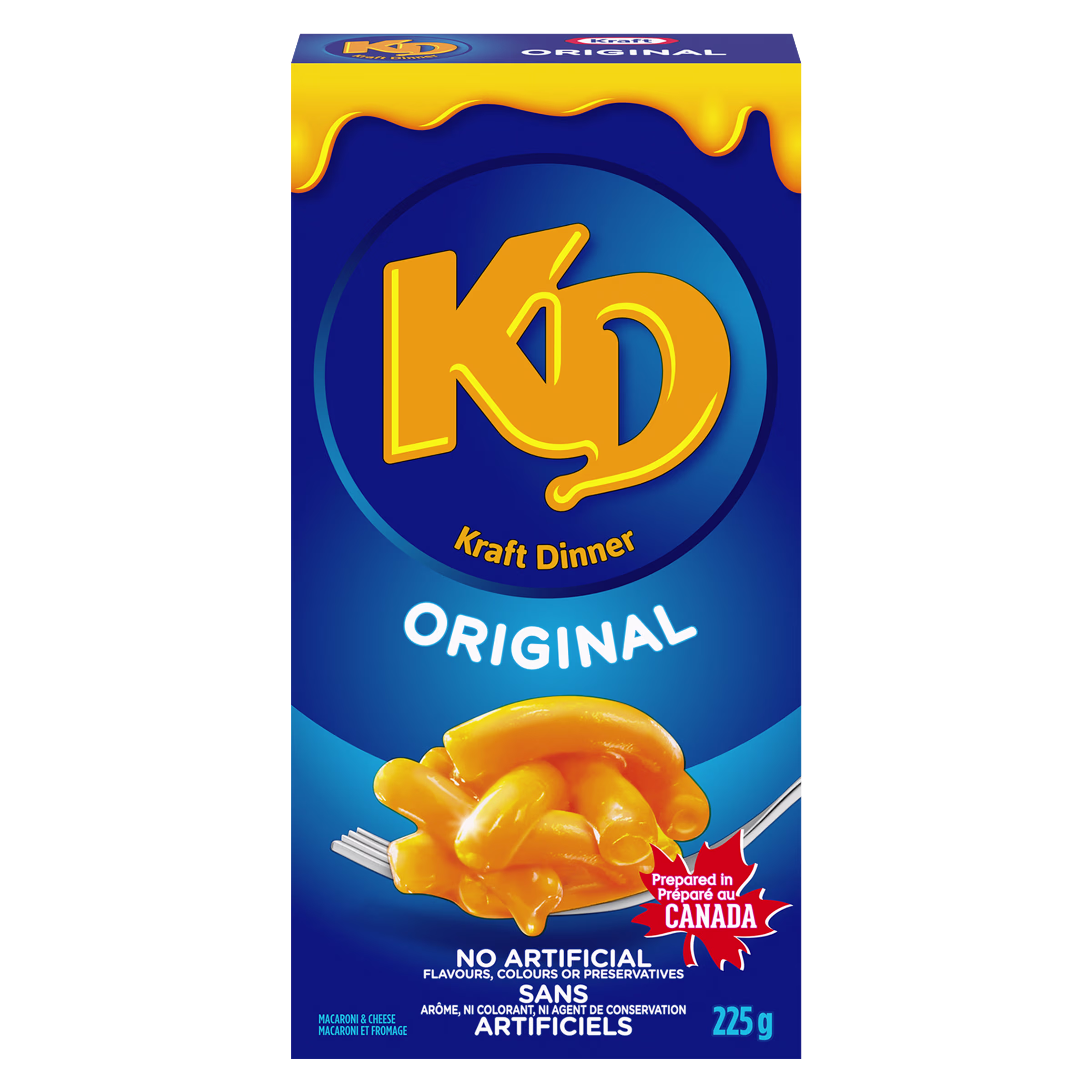 Kraft Dinner box for the KD Upgrade