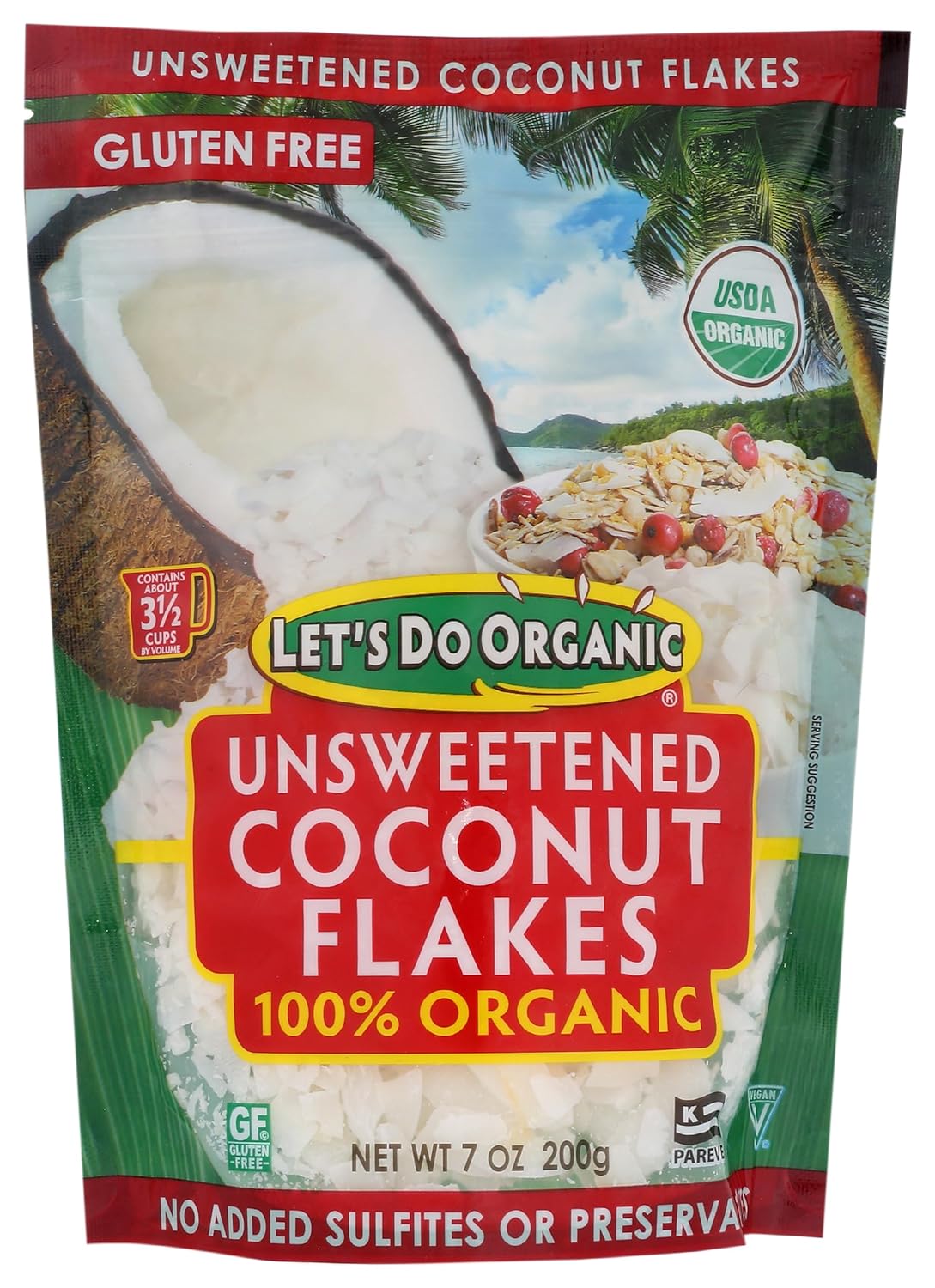 Unsweetened coconut placeholder