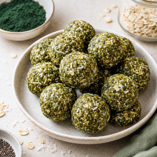 Spirulina Energy Bites